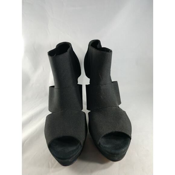 Jenni Kayne Black Ankle Boots Sleek Design - Picture 2 of 8
